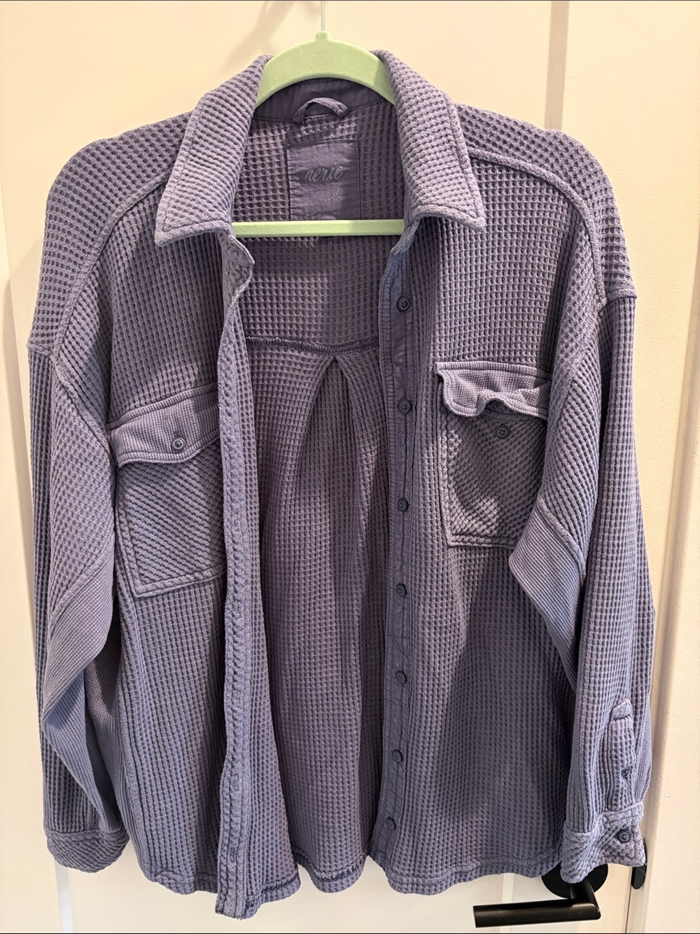aerie Waffle-Knit Shirt